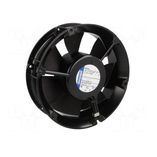 Fan: DC | axial | 24VDC | Ø172x51mm | 410m3/h | 55dBA | ball bearing