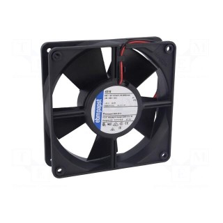 Fan: DC | axial | 48VDC | 119x119x32mm | 170m3/h | 45dBA | ball bearing