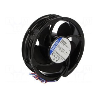 Fan: DC | axial | 48VDC | Ø172x51mm | 710m3/h | 69dBA | ball bearing