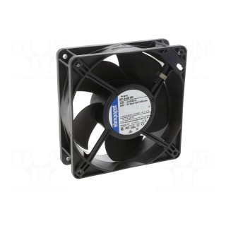 Fan: EC | axial | 230VAC | 119x119x38mm | 175m3/h | ball bearing