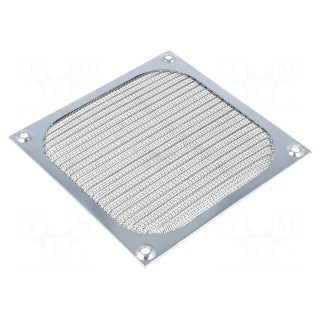 Filter | metal | 120x120mm | screw | with EMI shielding | A: 118.87mm