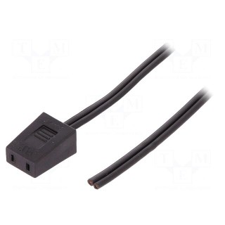 Wire: for fan supplying | Plug: straight | 0.3m