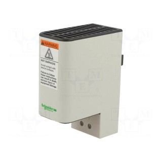 Blower heater | 20W | 110÷250V | IP20 | for DIN rail mounting
