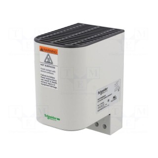 Blower heater | 90W | 110÷250V | IP20 | for DIN rail mounting