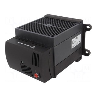 Blower heater | 1.2kW | IP20 | DIN,M6 screw | 182x168x120mm | 230V
