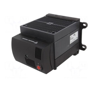 Blower heater | 1.2kW | IP20 | DIN,M6 screw | 182x168x120mm | 230V