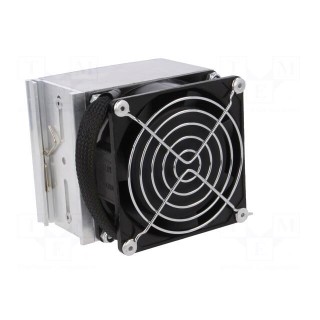 Blower heater | 200W | IP20 | for DIN rail mounting | 230VAC