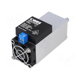 Blower | heating | 50W | 230VAC | IP20 | for DIN rail mounting