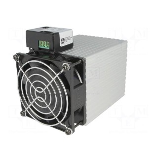 Blower heater | 250W | IP20 | DIN EN50022 35mm | 112x82x135mm | 230V