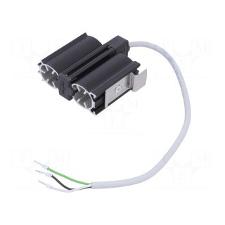Heater | semiconductor | LPS 164 | 10W | 120÷240V | IP20 | 83x25x76mm