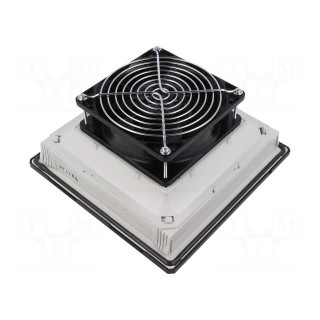 Fan: AC | axial | 230VAC | 110m3/h | 40dBA | IP55 | 202x93x202mm | black