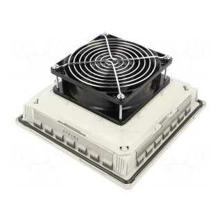 Fan: AC | axial | 230VAC | 125m3/h | 40dBA | IP54 | 202x93x202mm | grey