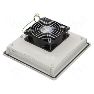 Fan: AC | axial | 230VAC | 160m3/h | 40dBA | IP55 | 252x103x252mm | grey