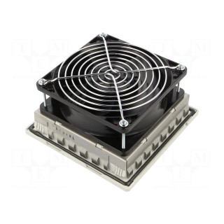 Fan: AC | axial | 230VAC | 70m3/h | 44dBA | IP54 | 145x75x145mm | grey