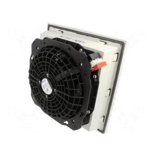 Fan: DC | fan tray | 24VDC | 180m3/h | 51dBA | IP54 | 255x255x132mm | white