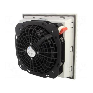 Fan: DC | fan tray | 24VDC | 230m3/h | 54dBA | IP54 | 255x255x132mm | white