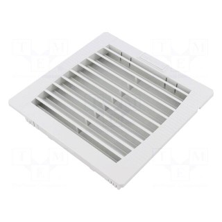 Filter | Cutout: 125x125mm | D: 26mm | IP54 | Mounting: push-in | grey
