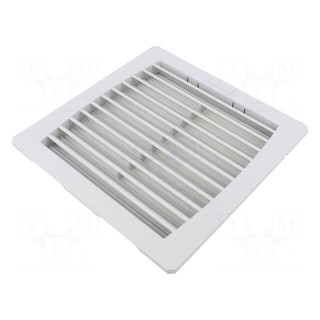 Filter | Cutout: 177x177mm | D: 34mm | IP55 | Mounting: push-in | grey