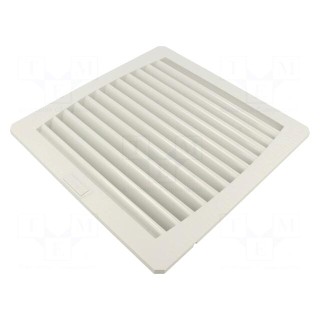 Filter | Cutout: 223x223mm | D: 38mm | IP54 | Mounting: push-in | grey