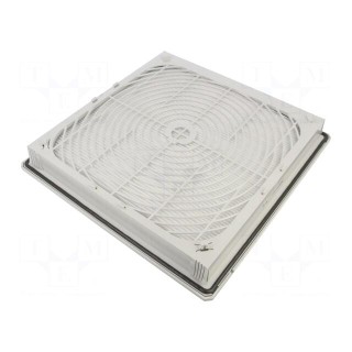 Filter | Cutout: 291x291mm | D: 39mm | IP55 | Mounting: push-in | grey