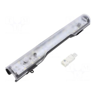 LED lamp | IP20 | 12÷48VDC | 6W | 600lm | 5000K | -30÷55°C | Colour: white