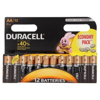 Battery: alkaline | 1.5V | AA | non-rechargeable | 12pcs | BASIC