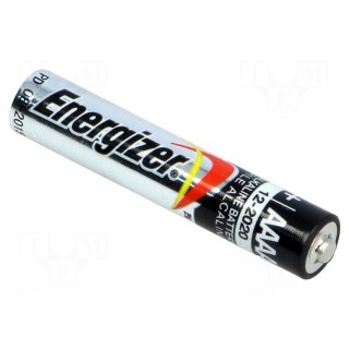 Battery: alkaline | 1.5V | AAAA | non-rechargeable