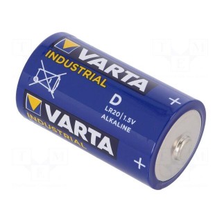 Battery: alkaline | 1.5V | D | Industrial PRO | non-rechargeable