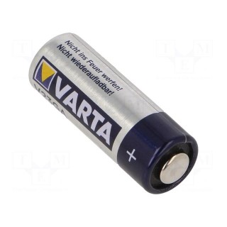 Battery: alkaline | 12V | 23A,8LR932 | non-rechargeable | Ø10x29mm