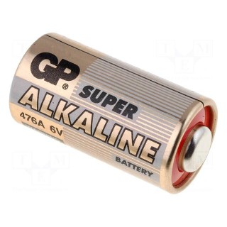 Battery: alkaline | 6V | 4LR44 | Batt.no: 1 | Ø13x25mm