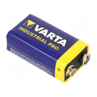 Battery: alkaline | 9V | 6F22 | Industrial PRO | non-rechargeable