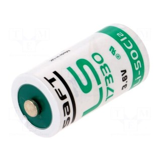 Battery: lithium | 3.6V | 17335,2/3A | Ø16.5x33.4mm | 2100mAh