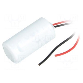 Battery: lithium | 3.6V | 17335,2/3A | 2100mAh | non-rechargeable