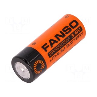 Battery: lithium | 3.6V | 18505 | Ø18.5x50.5mm | 3500mAh