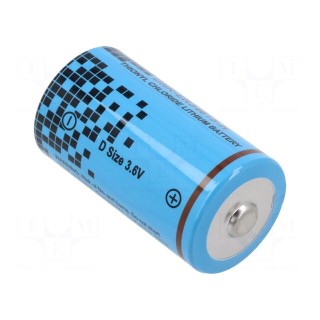 Battery: lithium | 3.6V | D | Ø34.2x61.5mm | 14500mAh