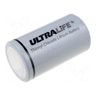Battery: lithium | 3.6V | D | Ø34.2x61.5mm | 19000mAh
