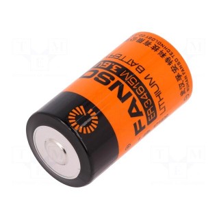 Battery: lithium | 3.6V | D | Ø34.2x61.5mm | 13000mAh