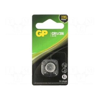 Battery: lithium | 3V | 1/3N | non-rechargeable | 1pcs.