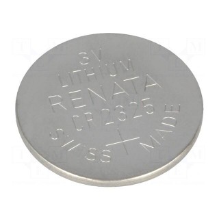 Battery: lithium | 3V | CR2325,coin | Ø23x2.5mm | 190mAh