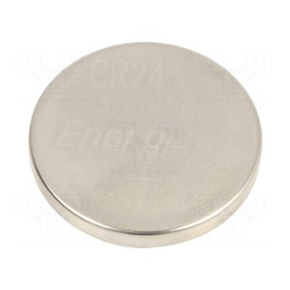 Battery: lithium | 3V | CR2450,coin | Ø24.5x5mm | 620mAh