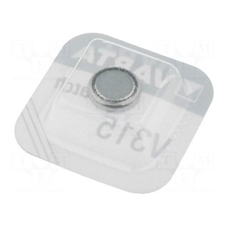 Battery: silver | 1.55V | SR67,coin | Batt.no: 1 | Ø7.9x1.5mm | 19mAh
