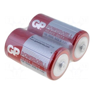 Battery: zinc-carbon | 1.5V | D | POWERCELL | Batt.no: 2
