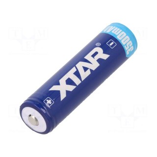 Re-battery: Li-Ion | MR18650 | 3.7V | 3500mAh | Ø18.6x70mm | 10A