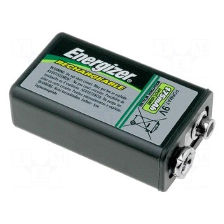 Re-battery: Ni-MH | 6F22 | 8.4V | 175mAh