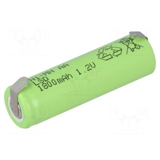 Pile auditive rechargeable 312A power one 1.2V 20mAh