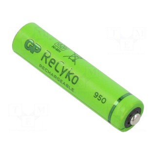 Re-battery: Ni-MH | AAA,R3 | 1.2V | 950mAh | ReCyko+ | bulk,industrial