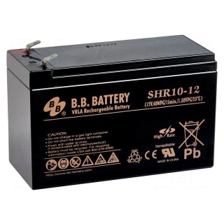 Re-battery: acid-lead | 12V | 10Ah | AGM | maintenance-free | 2.7kg