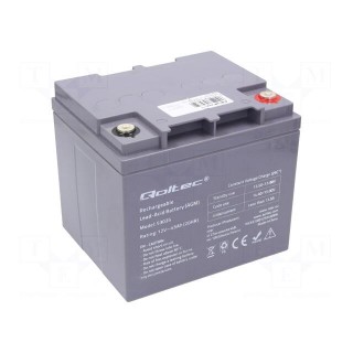 Re-battery: acid-lead | 12V | 45Ah | AGM | maintenance-free