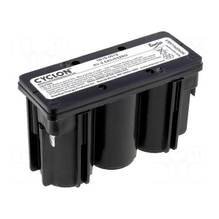 Re-battery: acid-lead | 6V | 2.5Ah | Size: MONOBLOK | AGM | 114x46x70mm