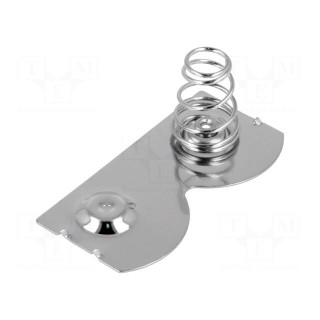 Button-like/spring contact | Mounting: push-in | Size: D,R20